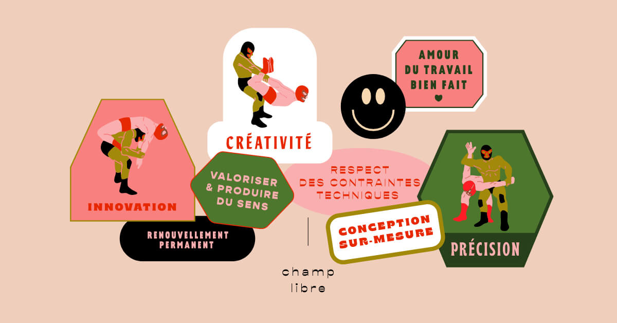 agence de communication, design graphique &amp; digital | Studio Champ Libre