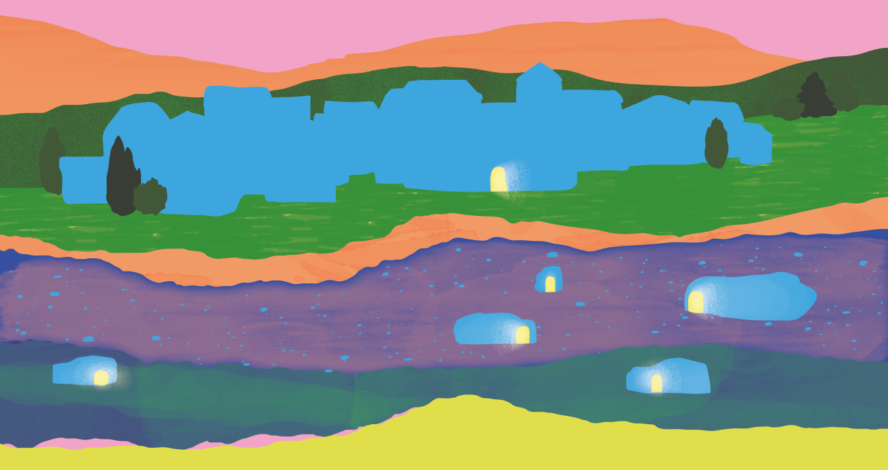 Illustration principale de l'édition 2025 du festival de théâtre les Souterraines