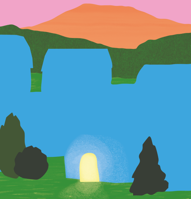 Illustration complétant l'identité visuelle du festival de theatre